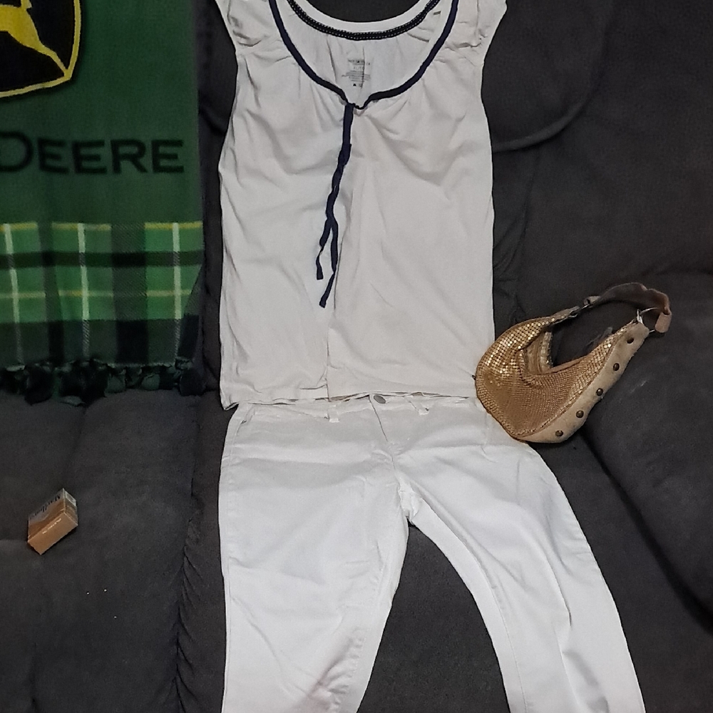 Royalty For Me White Skinny Pants